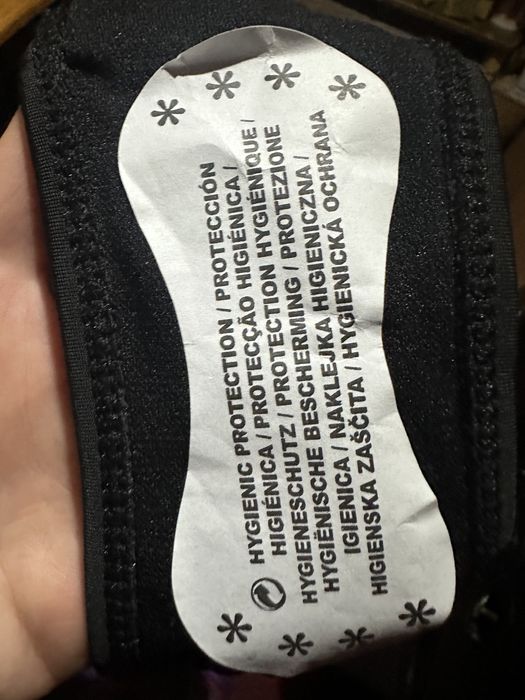 Купальник чёрного цвета