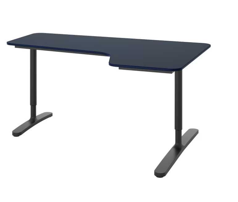 Secretaria de canto regulavel 160*110 NOVA