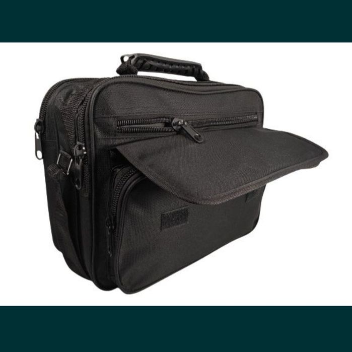 Torba do pracy męska czarna na laptop turystyczna model 507