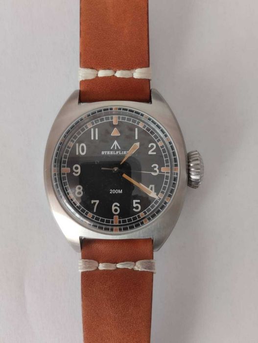 Стильний дайверський годинник STEELDIVE 200 м новий