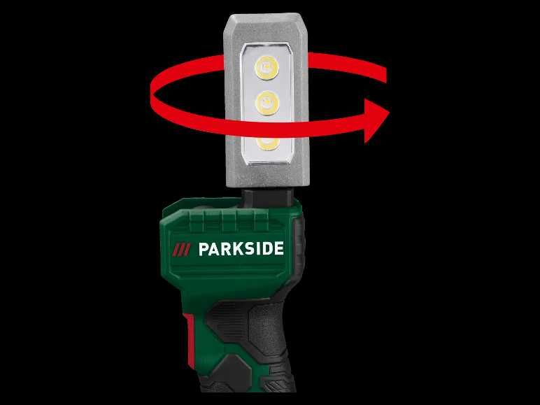 Kit Lanterna Led 20V Parkside + Bateria