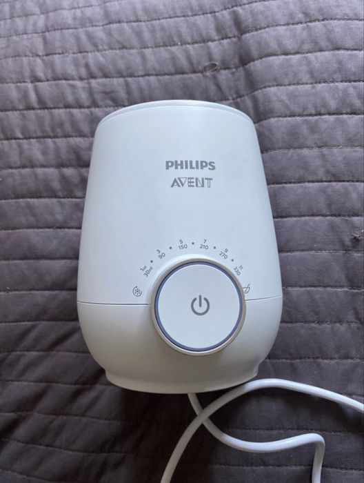 Комплект Philips Avent: підігрівач молока + пляшечка + пакети
