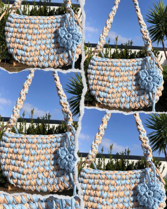 Bolsa de crochet