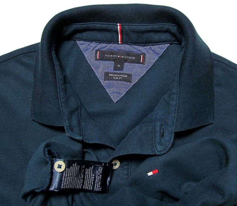 Tommy HILFIGER _ classic polo _ original _ koszulka L