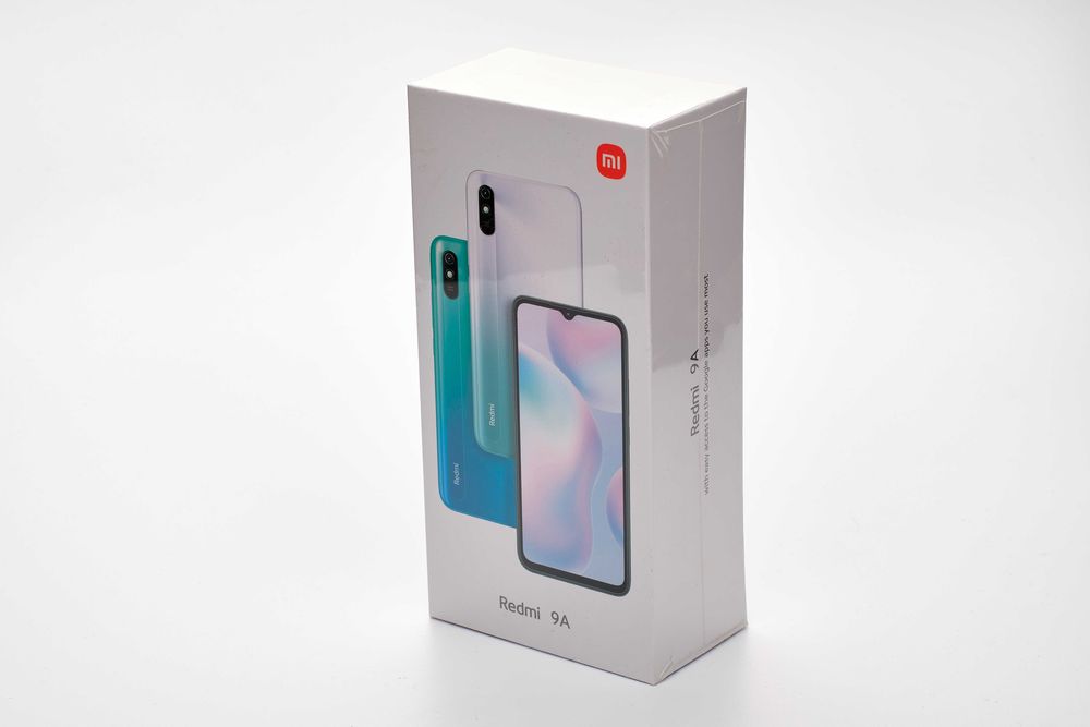 Smartfon Xiaomi Redmi 9A – nowy, fabrycznie zapakowany i zafoliowany.