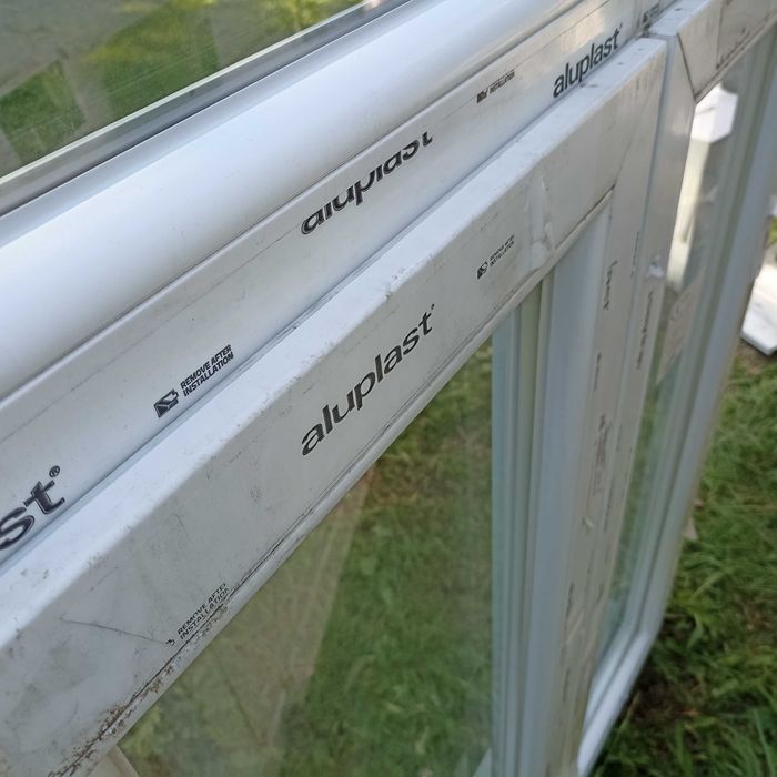 Okno pcv 104/182 ruchomy słupek