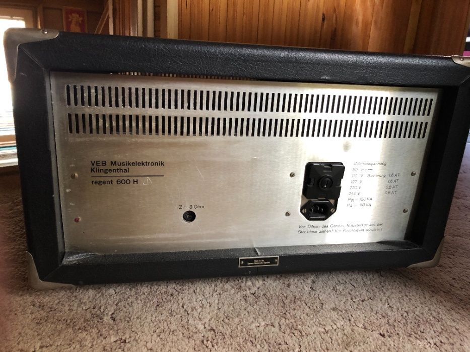 Wzmacniacz Regent Vermona