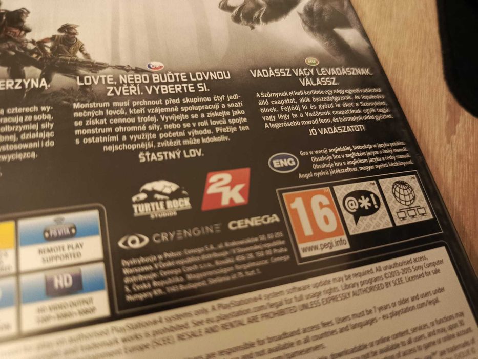 Evolve PS4 PlayStation 4 stan bdb