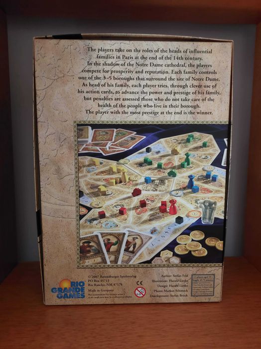 Notre Dame (Board Game, Jogo de Tabuleiro)