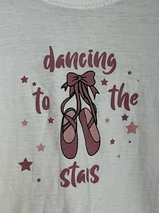 T-shirt manga comprida ballet