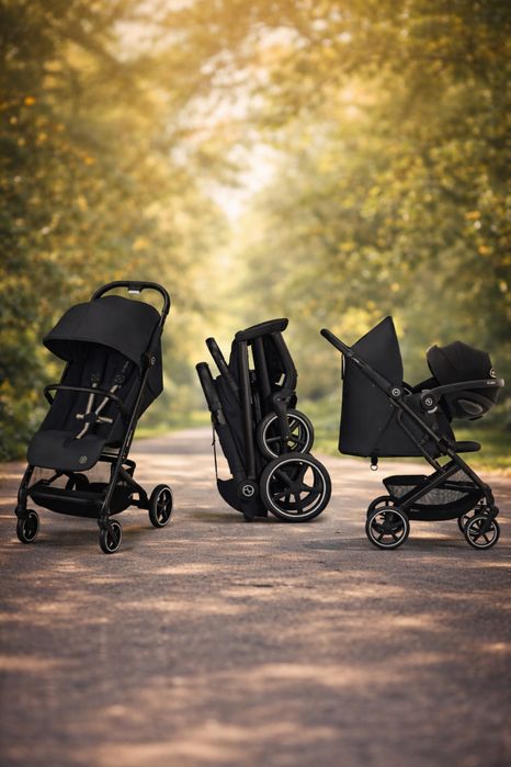 Carrinho Cybex Beezy + Adaptadores para Ovo