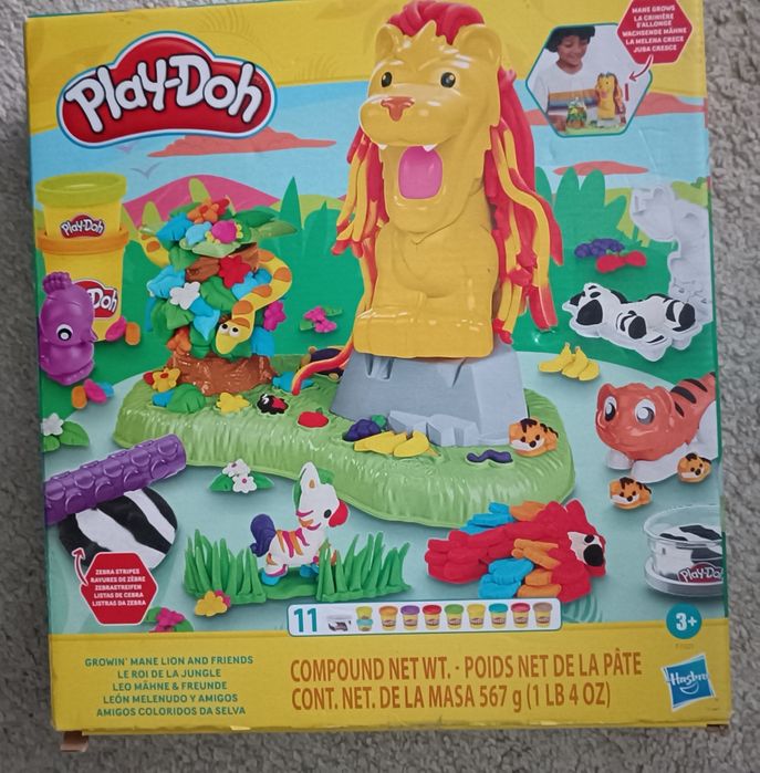 PLAY-DOH Ciastolina LEW i Przyjaciele z Dżungli Hasbro NOWE