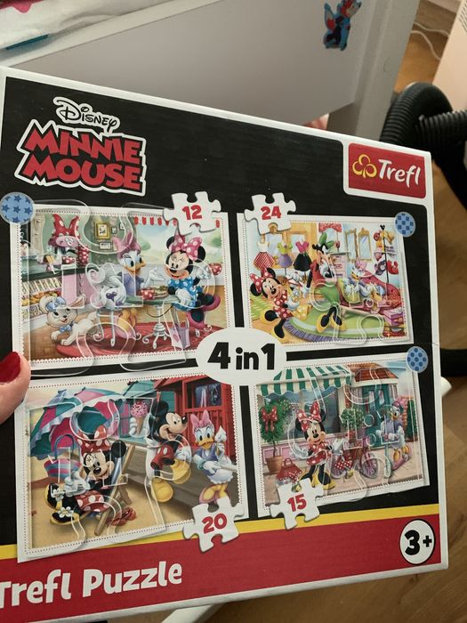 Puzzle 4w 1 minnie mouse