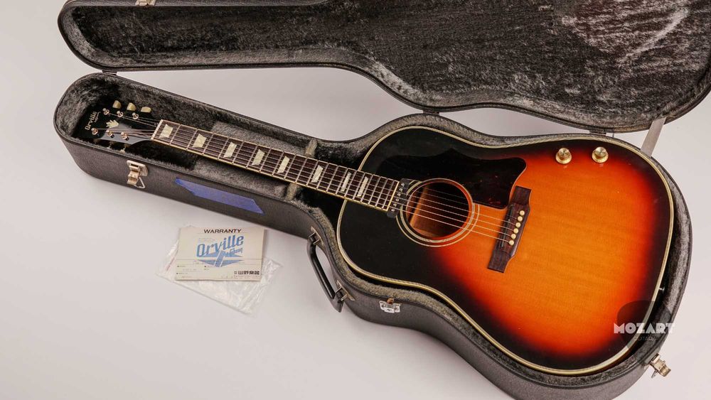 Orville by Gibson J-160E VS 1991 - Made in Japan - Original Case & Warranty Card