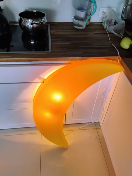 Lampa ścienna księżyc