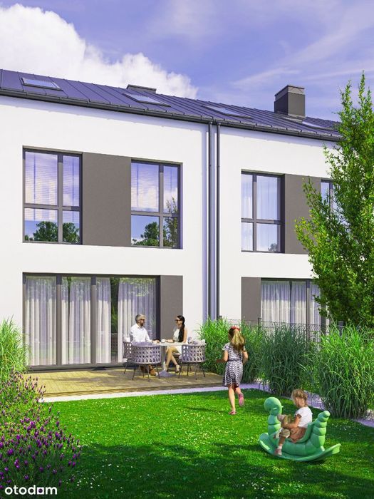 Dom z garażem i ogrodem ARIA 7 B4/L7