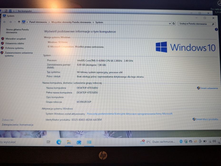 Laptop HP 250 G4, i5-6200U, 8GB RAM, R5 M330, SSD 240GB