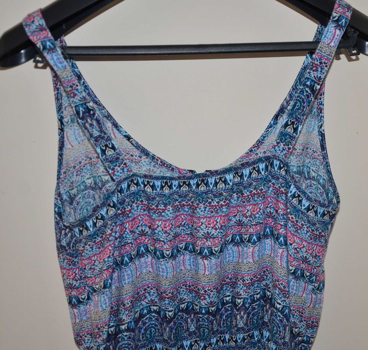 Letnia sukienka damska - rozmiar M- aztecki wzór-stan idealny