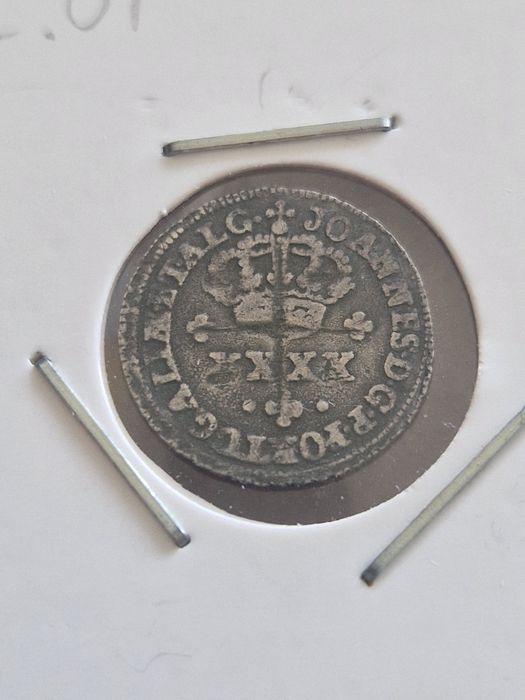 Silver Coin: Half Tostão, Prince Regent