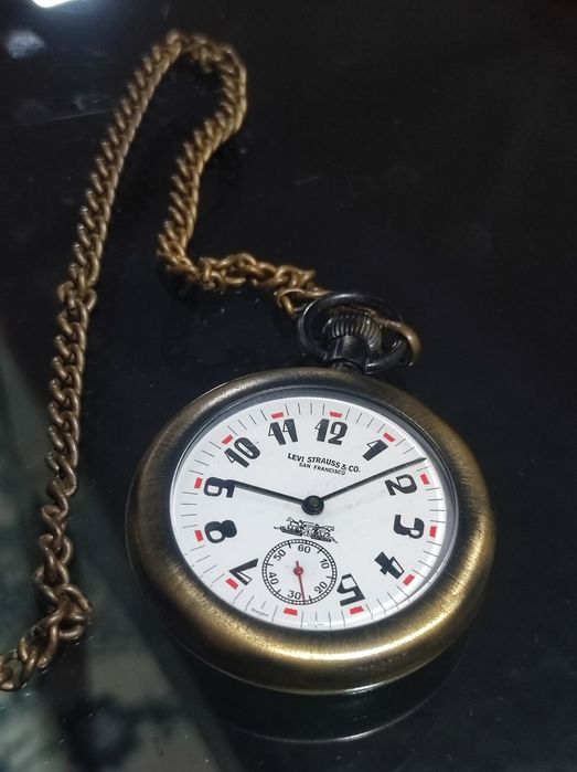 Relógio de bolso mecânico Levis Strauss
