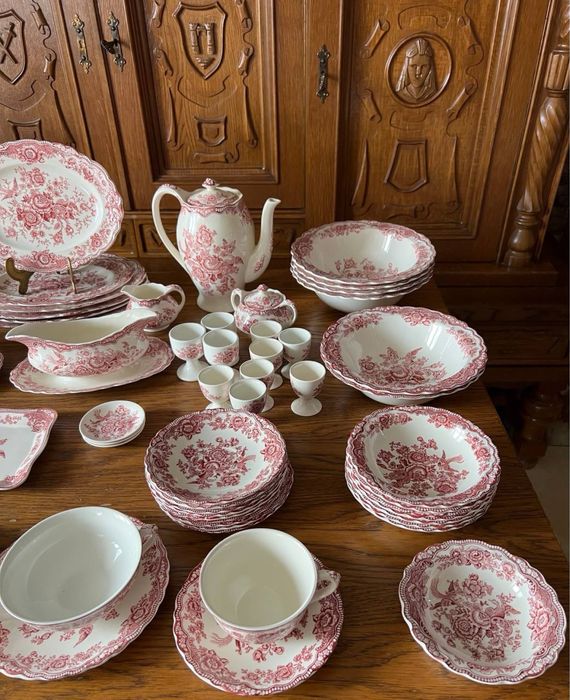 Bristol Crown Ducal.Старовинний англійський сервіз