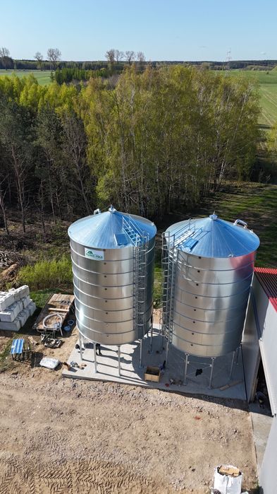 Silos zbiornik 220 ton 180 ton 160t 100t NOWY z montażem u klienta