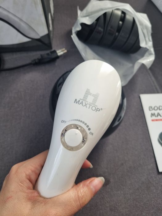 Masażer do ciała MAXTOP – jak nowy + nowe końcówki