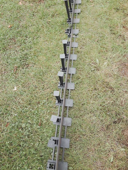 Obrzeże plastikowe, H=55mm, H=75mm,
