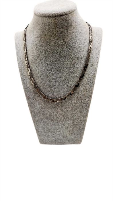 Cudowny damski srebrny łańcuszek  P.925 37,82 G R.40CM