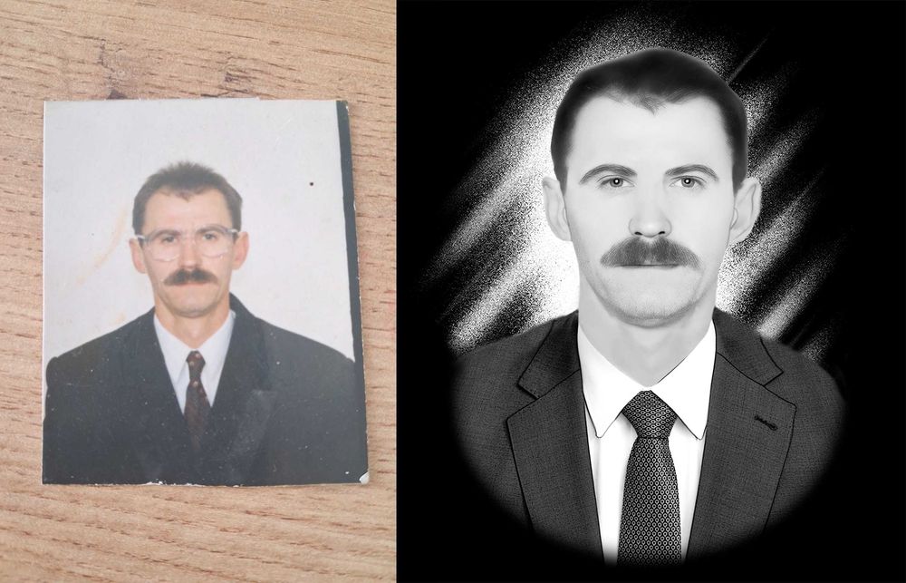 Ретуш фото на памятник