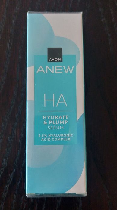 Avon Anew serum nawilżająco ujędrniające HA kwas hialuronowy 30ml