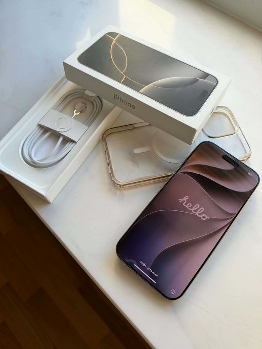 iPhone 16 Pro Max 256 GB tytan naturalny