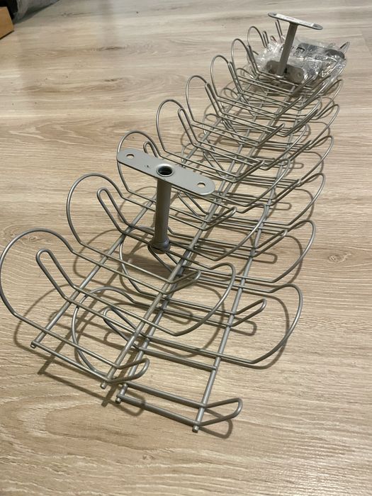 IKEA SIGNUM, organizer, półka na kable pod biurko (2x, dwie sztuki)