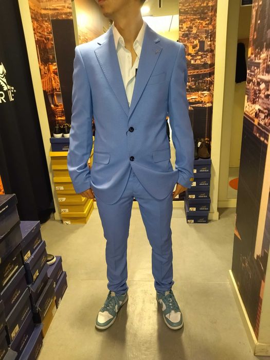 Fato UNDER BLUE – Extra Slim Fit | Azul Claro