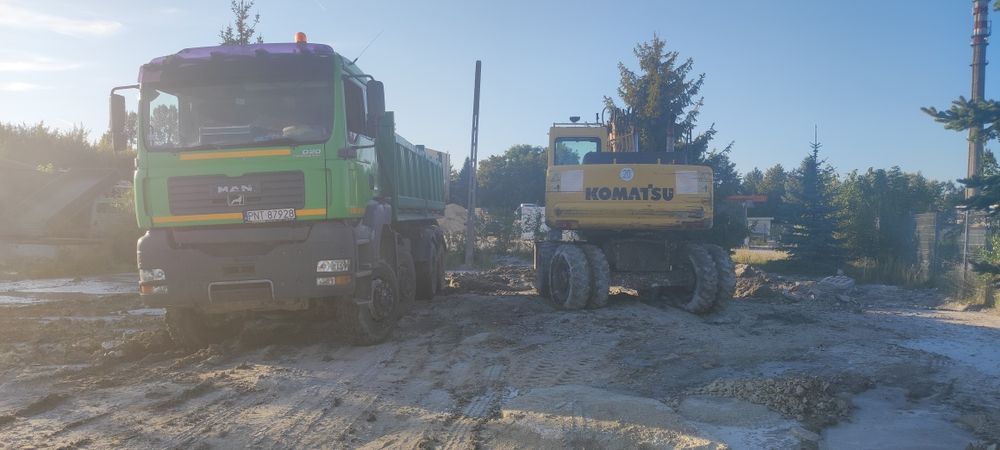 Usługi transportowe transport materiałów sypkich