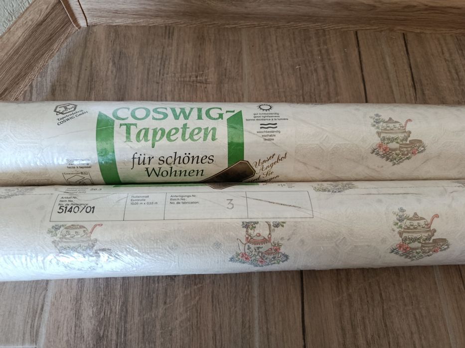 Німецькі вінтажні шпалери Coswig Tapeten (Germany) арт. 5140/01 – нові!