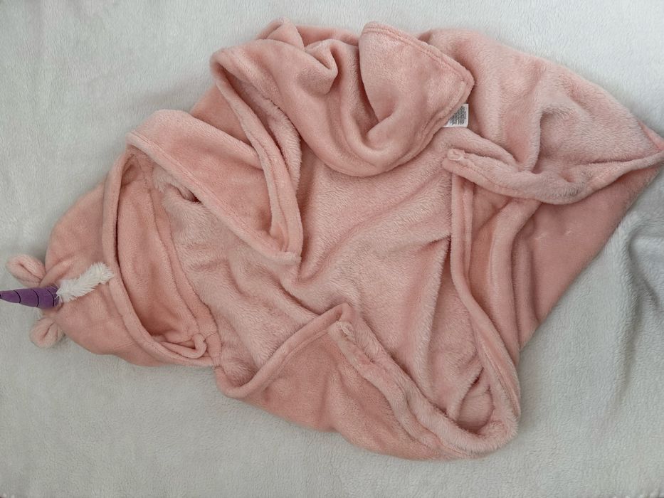 Różowy recznik jednorozec smyk dzieciecy