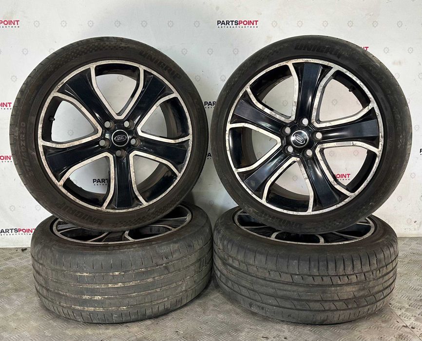 Диски литі R20 з гумою 9.5J ET:53 PCD:5×120 CB:72.6мм Range Rover Sport 2010-2013, оригінал, гарантія 2 тижні