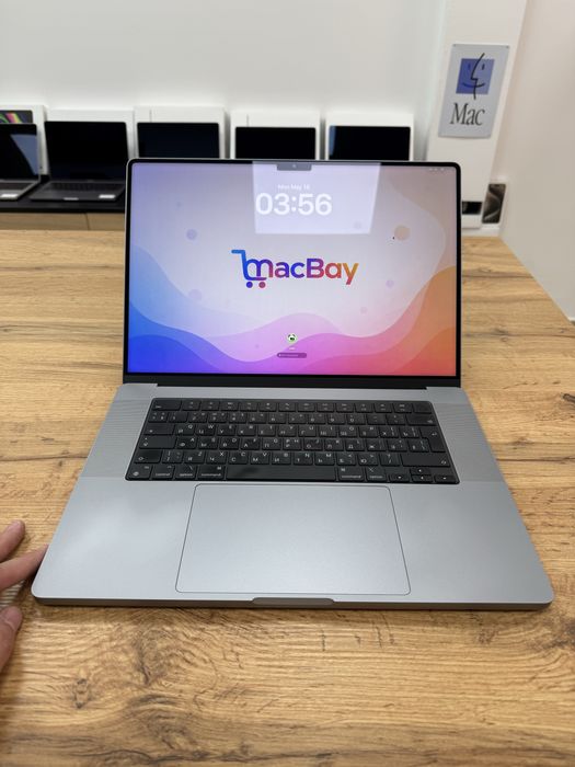Магазин - 16” 2021 MacBook Pro M1PRO/32GB/512GB SpaceGray Батарея: 100% - Гарантія