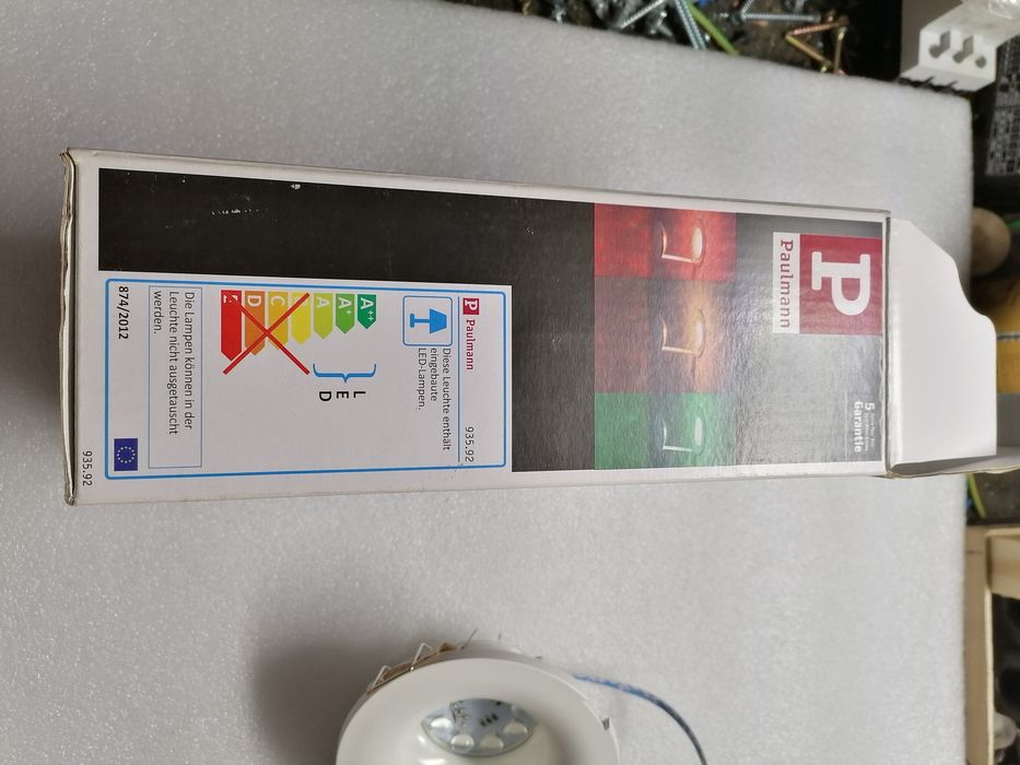 Halogen RGB z odblysnikiem