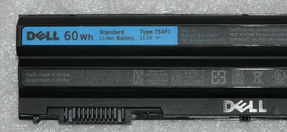 Bateria nova Dell 60Wh Type T54FJ Latitude E6420 E6430
