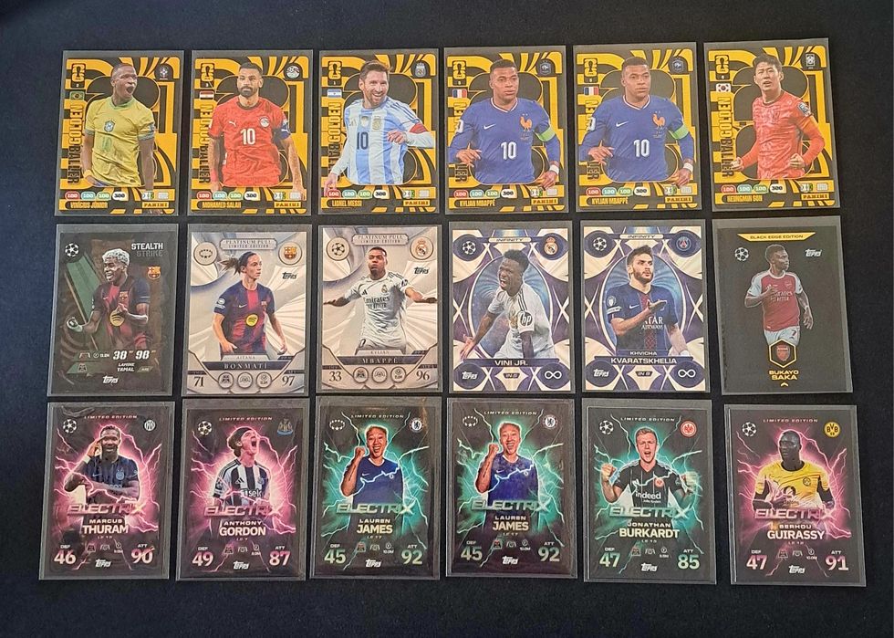 Cartas match attax