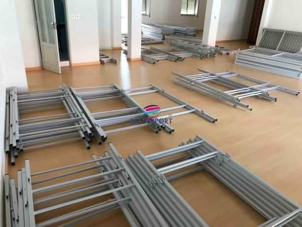 Cama Beliche 2 c/Estrado em rede Soldado Pintado Epoxy Material Novo