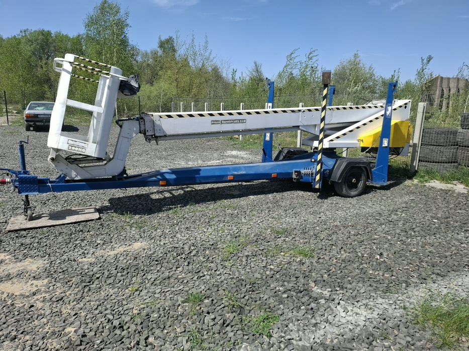 Прицепна автовишка 21м