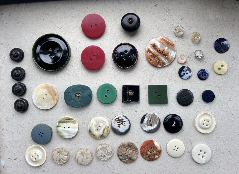 Colecão de 40 botõe dia anos 40 a 60