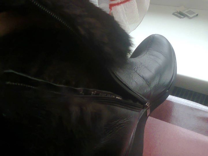 Зимові шкіряніі сапожки Харків.