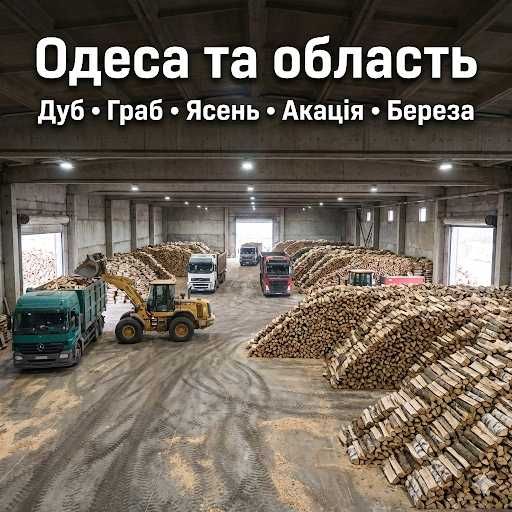 Дрова в руках, не в обещаниях — Одесса/область, без предоплаты