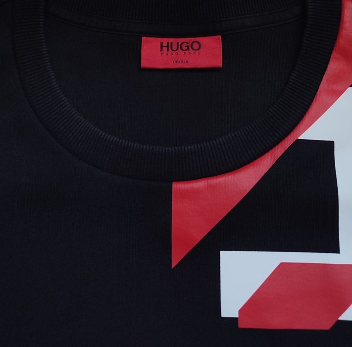 Світшот HUGO BOSS Essentials Dosaka big logo black (Розмір L)