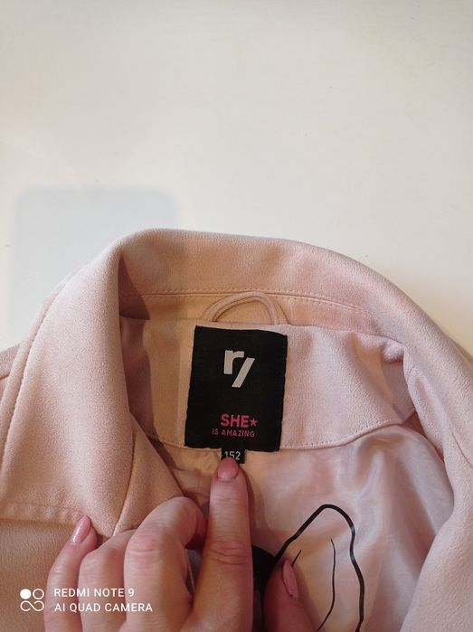 Kurtka ramoneska zamsz rozmiar 152 Reporter Young