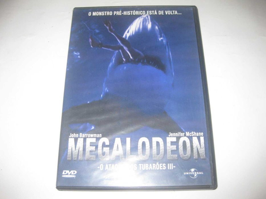 DVD "Megalodon: Shark Attack III" by David Worth64586354686467120